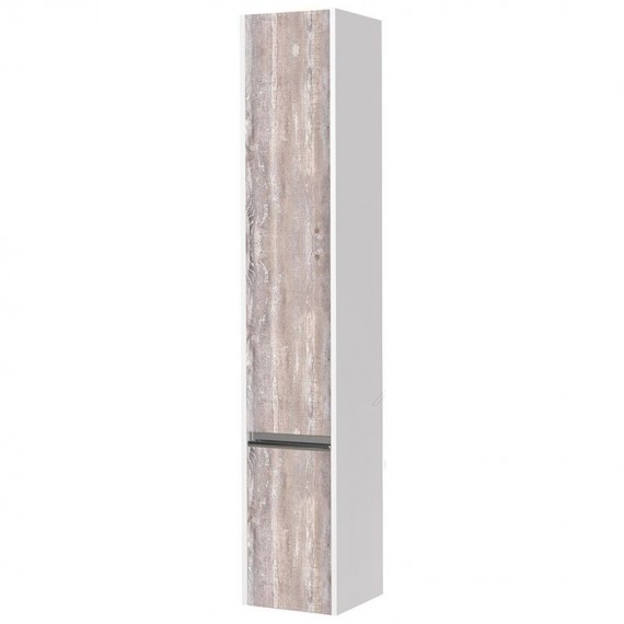 Акватон Капри шкаф-колонна цвет бетон пайн левый