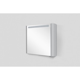 Зеркальный шкаф AM.PM Sensation 80  см левый,  цвет серый