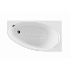 Ванна ассиметричная  Roca Corfu 1600х900 Правая